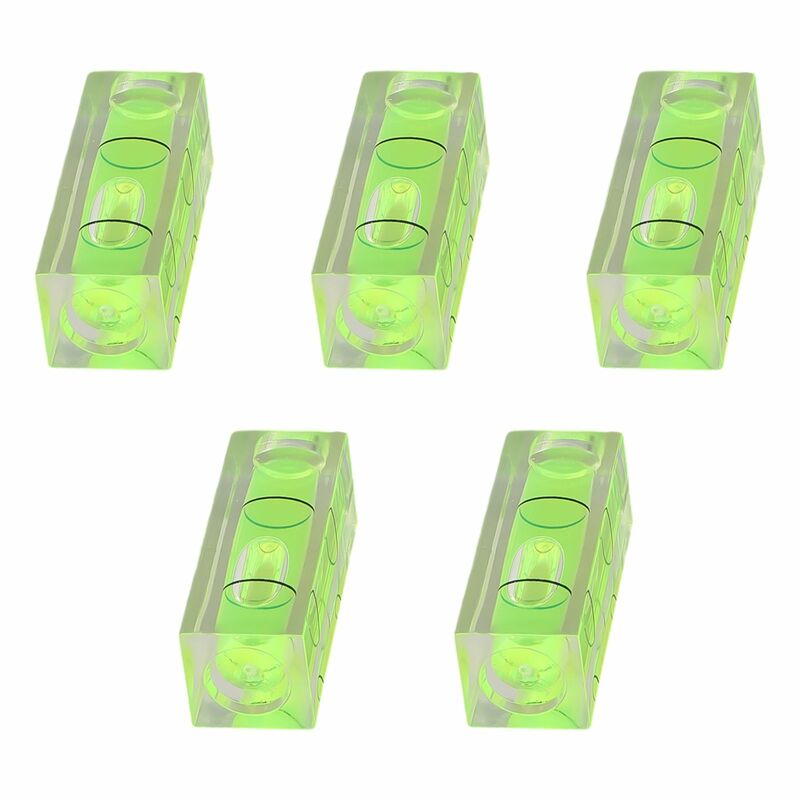 5/10Pcs Mini Square Bubble Level Protractor 40*15*15mm High Precision Level Furniture Placement Woodworking Measuring Tool