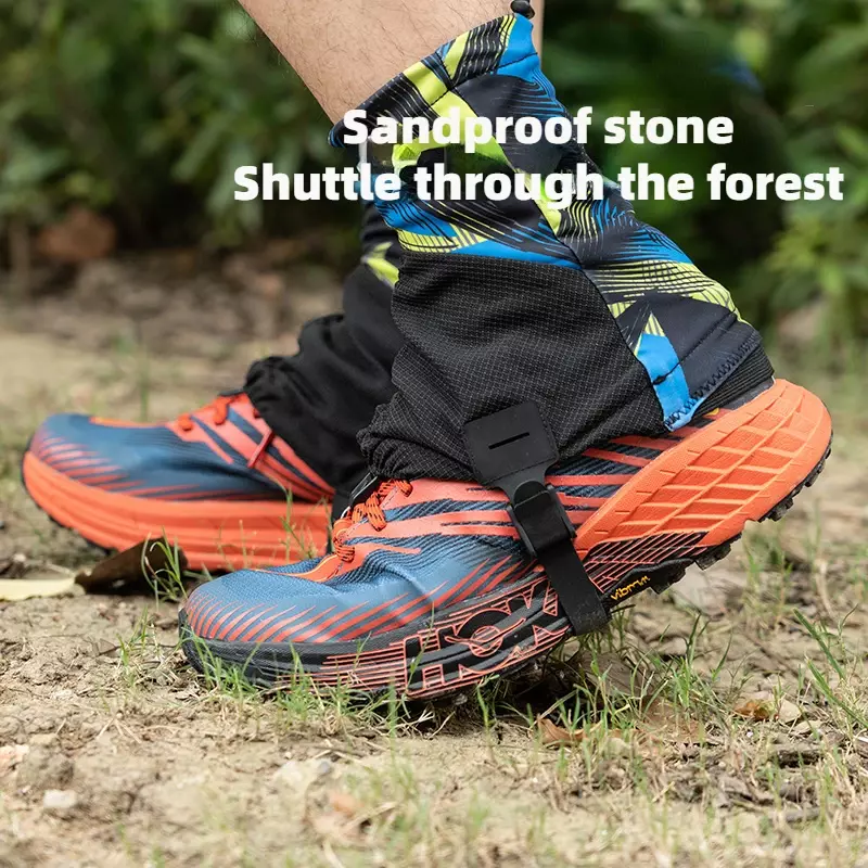 Karte Bruder f1001 Outdoor Unisex High Running Trail Gamaschen schützende sand dichte Schuh überzüge für Marathon wandern reflektierend