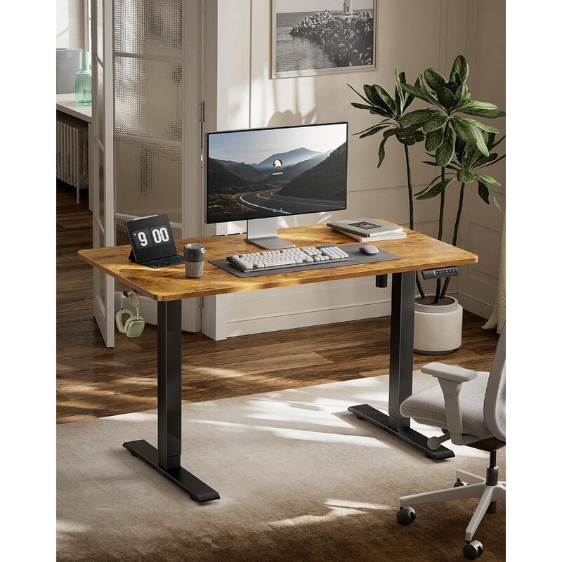 Elektryczna regulowana wysokość stojąca, regulowana biurko do komputera do meble do domowego biura pamięci biurka
