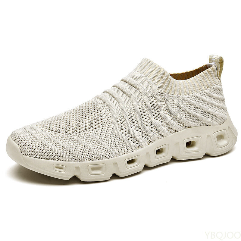 Zapatos informales suaves Harajuku para hombre, zapatillas deportivas transpirables con estilo, calzado plano para caminar al aire libre, talla grande 39-48, gran oferta