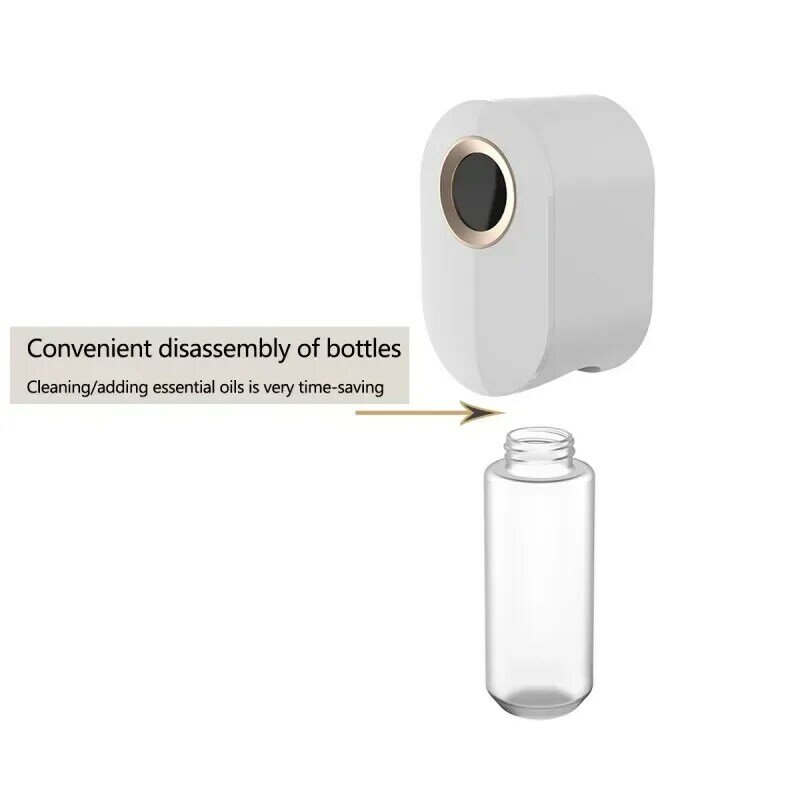 Wasserfreies ätherisches Öl digitale Umgebung Aroma für Büro zu Hause aromatischen Diffusor Bluetooth-Steuerung 110ml Luft geschmack