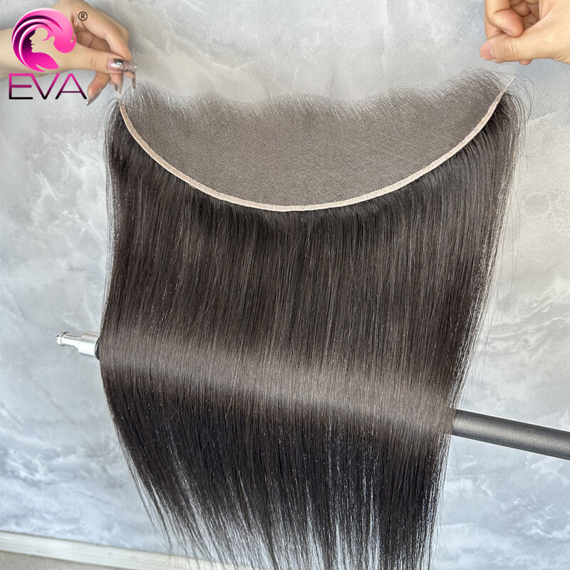 Прямые пряди из ЭВА на сетке 5 Х5, прямые пряди из человеческих волос 13 х4 с завязкой вручную, застежка на сетке Hd, предварительно выщипанные