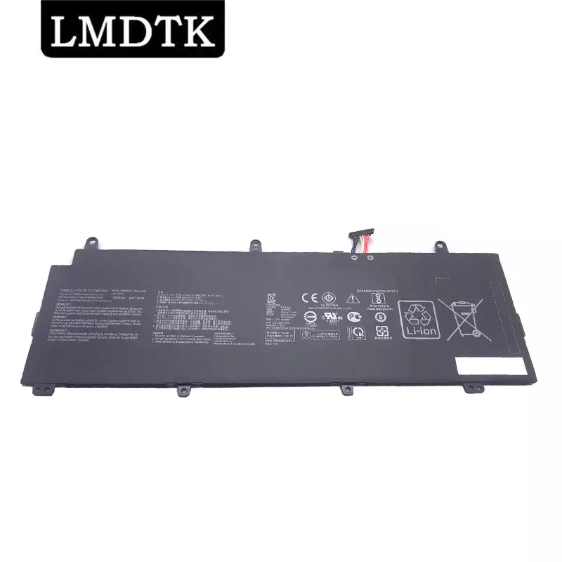 LMDTK New C41N1828 Laptop Battery For  ASUS Zephyrus S GX531 GX531GW GX531GV GX531GX GX531GXR GX531GW-AH76 GX531GW-ES007T 15.44V