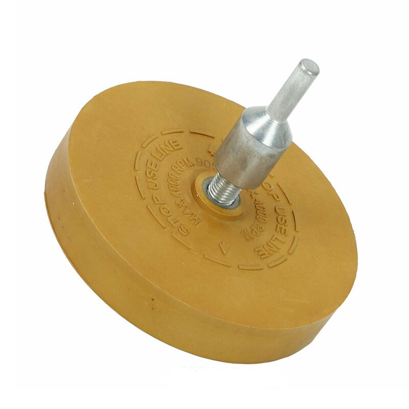 Carro decalque removedor borracha roda para cola adesivo adesivo pinstripe removedor 4 Polegada