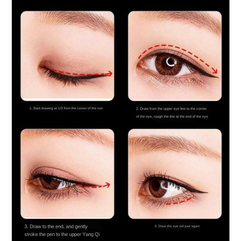 1/2/3/5pcs Eyeliner liquido Waterproof Makeup Eye Liner matita ad asciugatura rapida Lady Beauty Comestics Tool cosmetici coreani 2023 nuovo