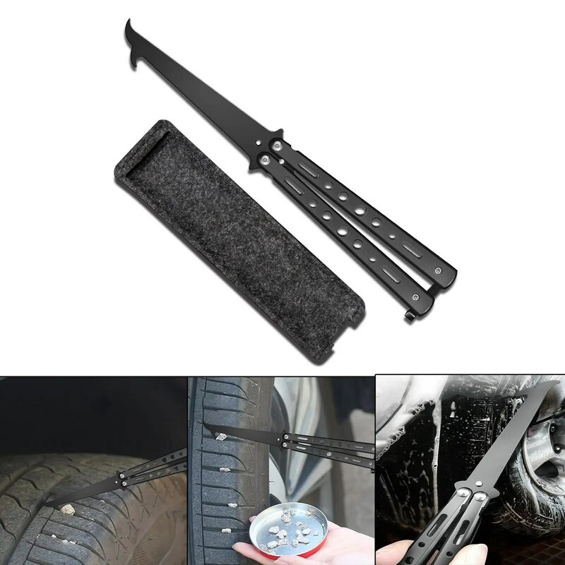 Car Tire Cleaning Hook Vehicle Tire Stone Cleaner Auto