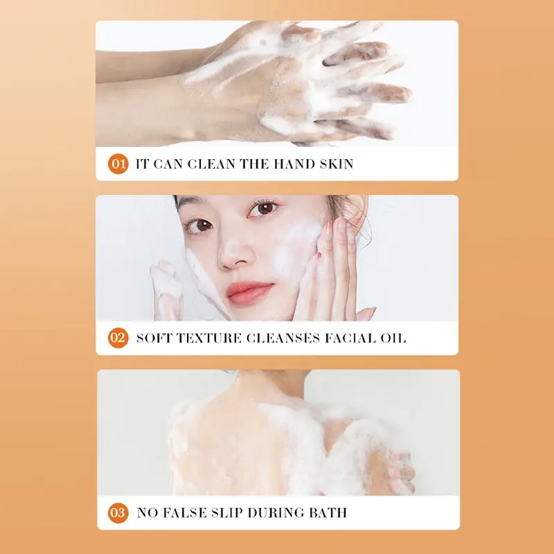 Czyszczenie ciała rozjaśniające ciemne środki do czyszczenia ciała pod pachami ręcznie robione mydło kurkumowe rozjaśniające mydło do twarzy delikatną pielęgnację skóry