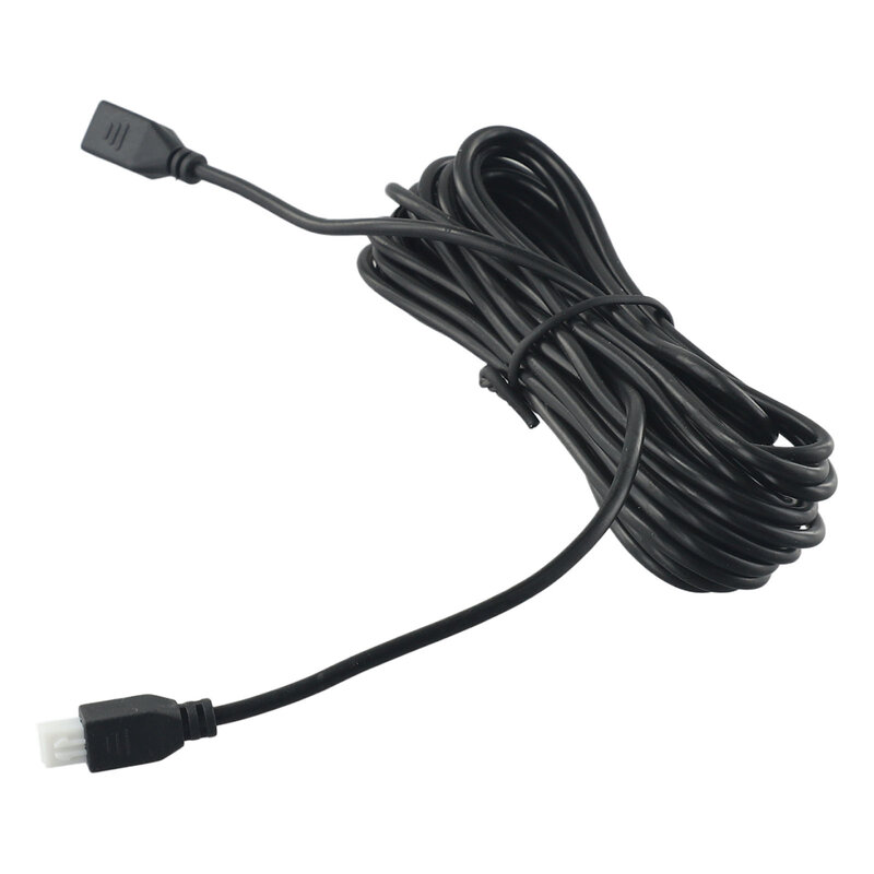 Câble d'extension noir étanche pour capteur de stationnement de voiture, câble d'extension de recul, accessoires de fil de rette, 4 m