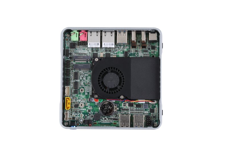 Qotom Mini PC Q555S Q575S Core 3865U I3 I5 I7 AES-NI Tường Lửa Cửa Ngõ Router Máy Tính