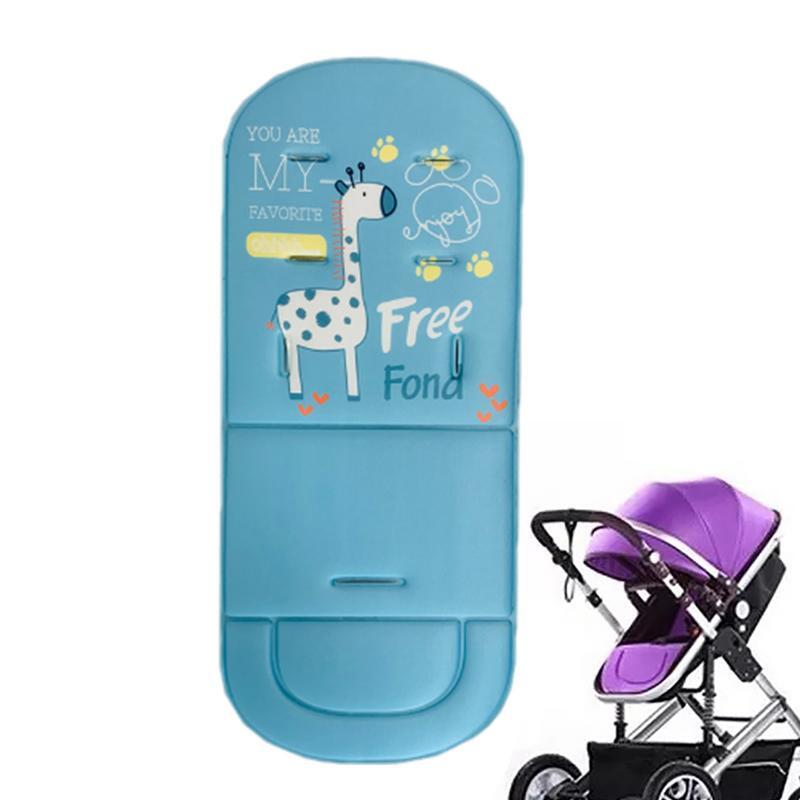Подушка для сиденья коляски, дышащая подкладка для детской коляски с отверстиями, аксессуары для коляски