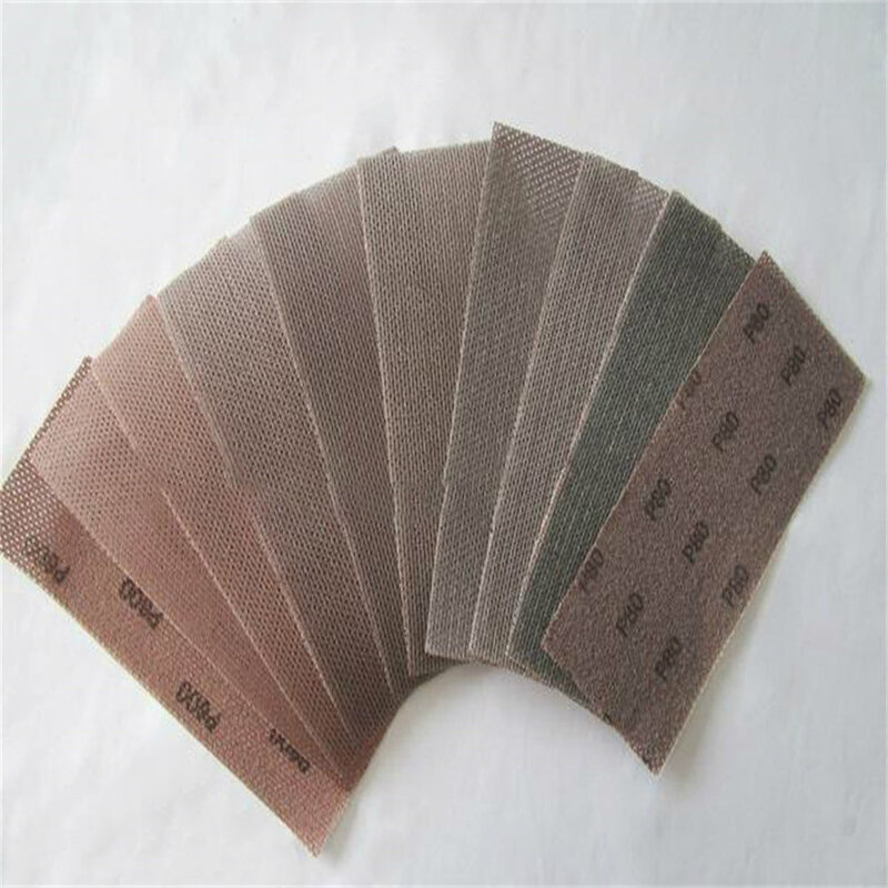 93*230 Wet & Dry Grid Sandpaper 120 To 600 Grit Assortment Abrasive Paper Sheets For Automotive Sanding Wood Furniture Finishing