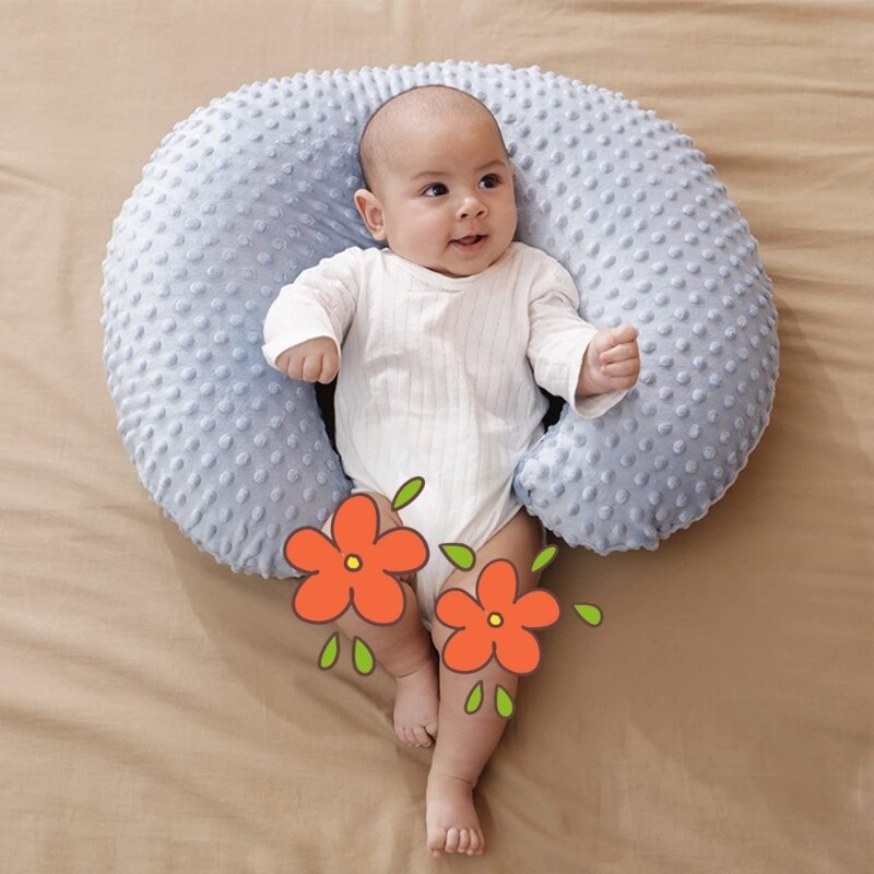Нескользящая детская подушка для кормления, мягкие и поддерживающие подушки для кормления новорожденных, коврик для кормления