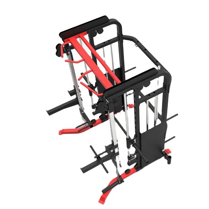 Vendita nuova cina attrezzatura da palestra professionale per la casa multifunzionale 3d Trainer Squat Rack Fitness Smith Machine