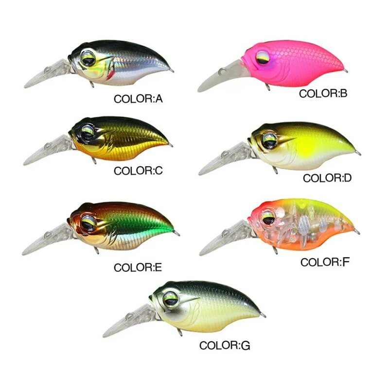 High Quality Wobbler Fishing Lure Japanese Design Noise Crankbait 6g 42mm Floating Crank Bait for Bass Perch Pike Pesca
