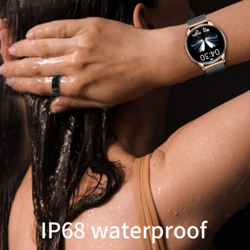Wonlex-reloj inteligente DW26 para hombre y mujer, accesorio de pulsera resistente al agua con pantalla táctil, seguimiento de actividad deportiva, Bluetooth, llamadas