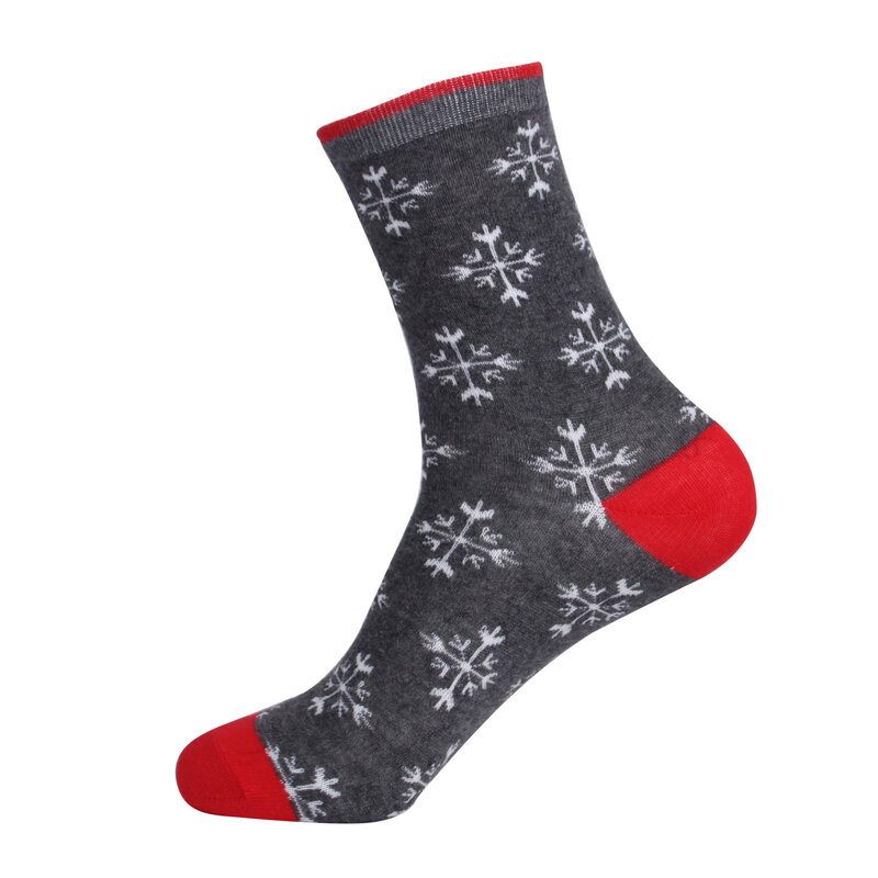 Nova chegada dos desenhos animados meias de natal meias femininas algodão papai noel meias árvore de natal feliz ano novo meias presente de natal