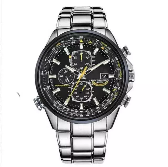 Other Watches CITIZEN Men es Luxury Trend Quartz Calendar Waterproof Multi Function Fancy Round Stainless AutomaticL231122