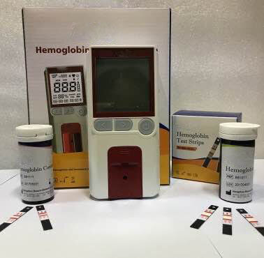 Wyposażenie testowe laboratoryjne przenośne Se joy medidor de hemoglobina Glucosa z Tiras Reactivas Para
