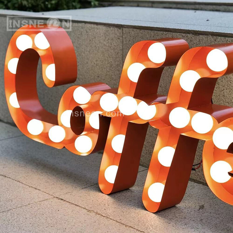3D Letter Light LED Alphabet Lamp 26 English Letter Marquee Light Letters  Home Wedding Outdoor Indoor Wall Decor Night Lights