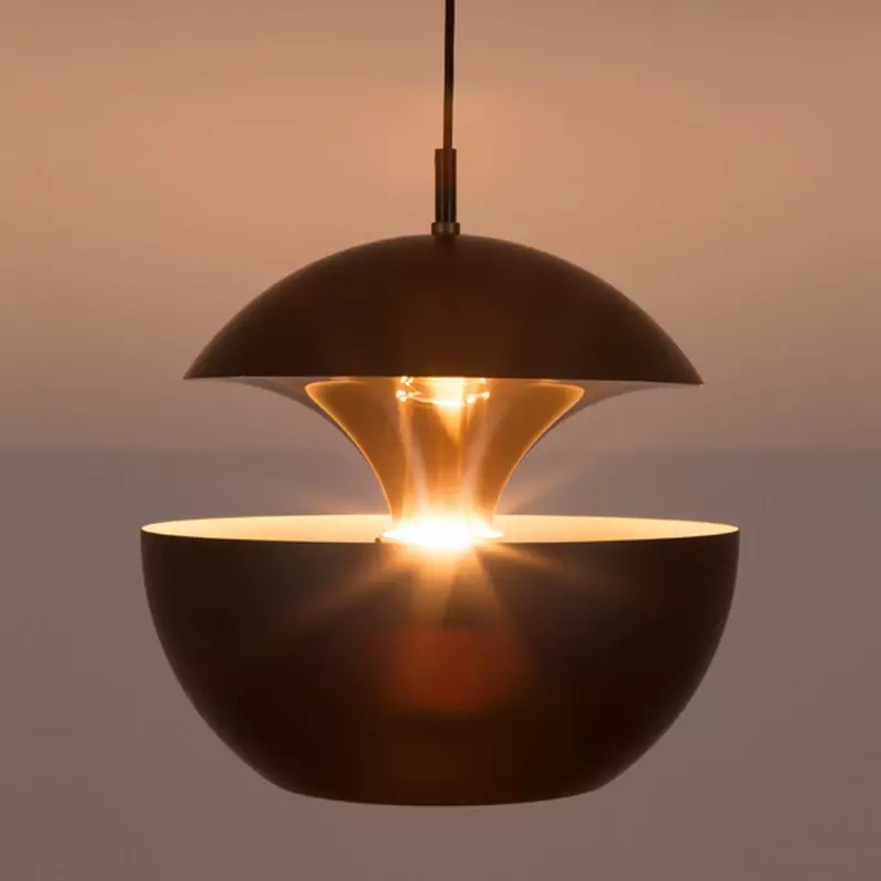 Скандинавская креативная Подвесная лампа в виде яблока, простой европейский художественный светодиодный светильник с одной головкой для ресторана, гостиной, спальни, кафе