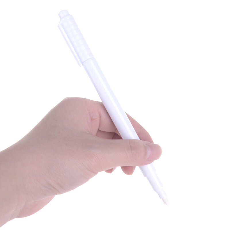 3 buah baru 13.5cm tulis halus pena kapur cair putih spidol papan tulis tinta cair digunakan di papan tulis jendela dapat dihapus