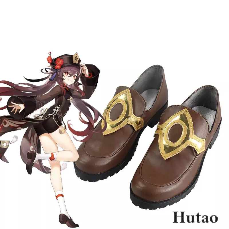 Impact Hutao Cosplay Schuhe Anime chinesischen Stil Halloween für Frauen Spiel