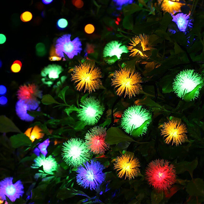 10/6/3/2M Giáng Sinh LED Quả Cầu Tuyết Đèn Dây Cổ Tích Vòng Hoa Đèn Cưới Quà Giáng Mới năm Nhà Đảng Trong Nhà Trang Trí Ngoài Trời