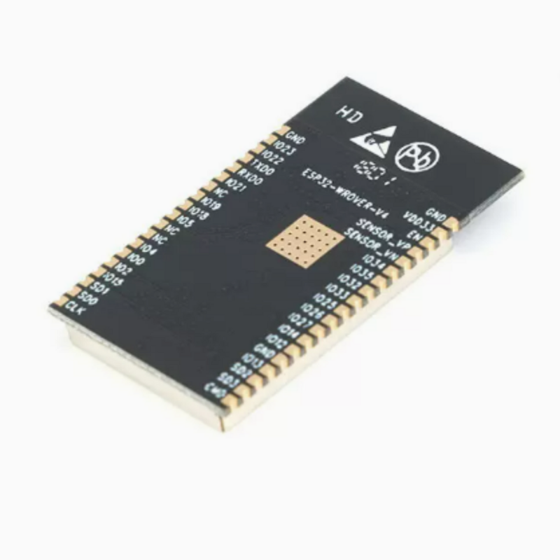 ESP32-WROOM-32 ESP32-WROOM-32-N4 와이파이 + BLE 4.2 듀얼 코어 CPU MCU, ESP32 칩 기반, 32Mbit 플래시 표준, 2 개