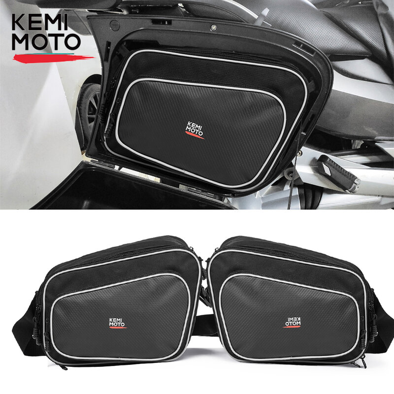 Inner Bags For BMW R1200R R1200RS R1250R  R1250RS R 1250 RS 1200RS Touring Pannier Inner Bag Motorcycle Expandable Luggage Bags