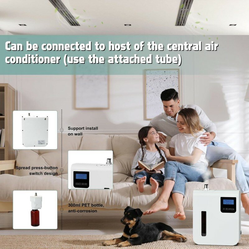 Dyfuzor zapachowy inteligentna Bluetooth WiFi Timing automatyczny zapach 300ML do pokoju domowy Hotel bezprzewodowa maszyna zapachowa