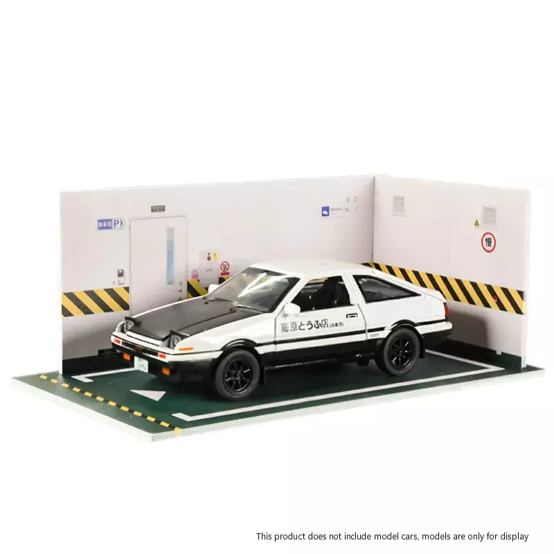 Parkeerplaats Scène Garage Achtergrond Muur Voor 1/32 Simulatie Legering Model Auto Model Auto Pvc Board