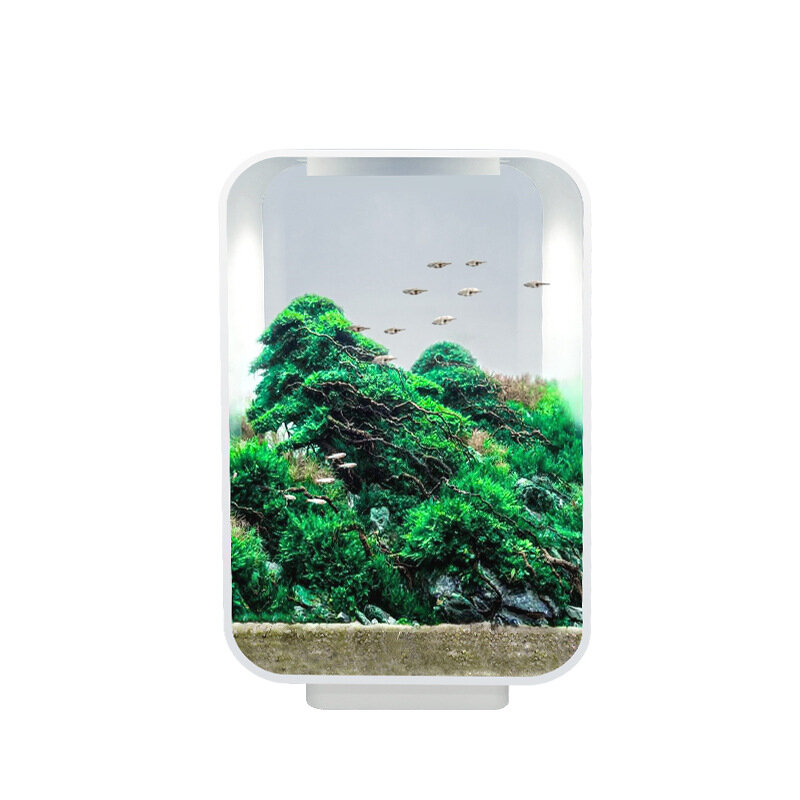 Hot sale smart mini acrylic small fish tank Desktop smart betta fish tank