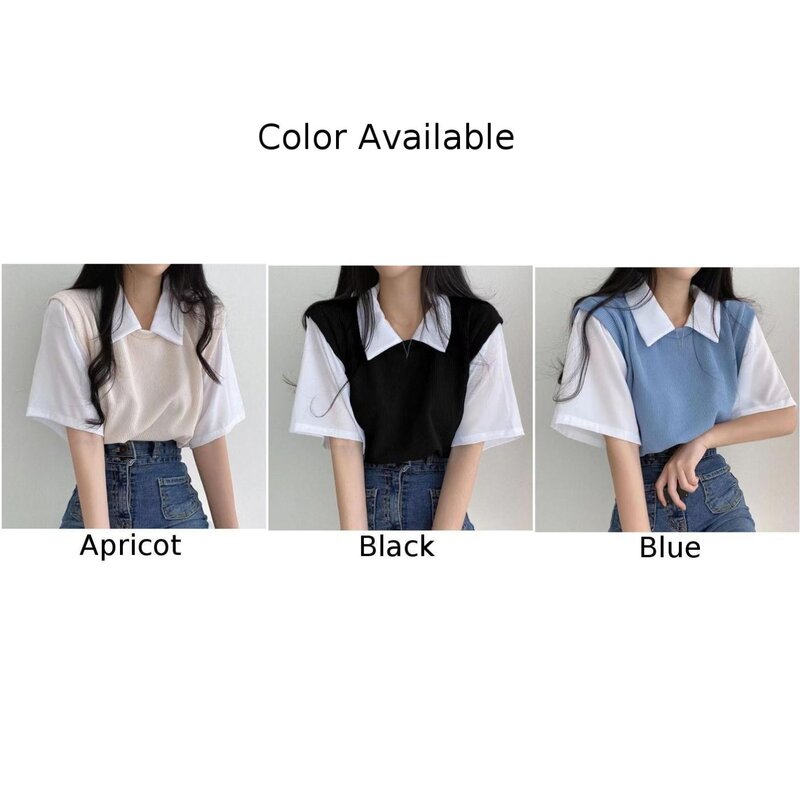 Shirts Women TShirt Sexy Retro Spring Student Summer Turn Down Collar Vintage Casual Daily Fashionable Printing
