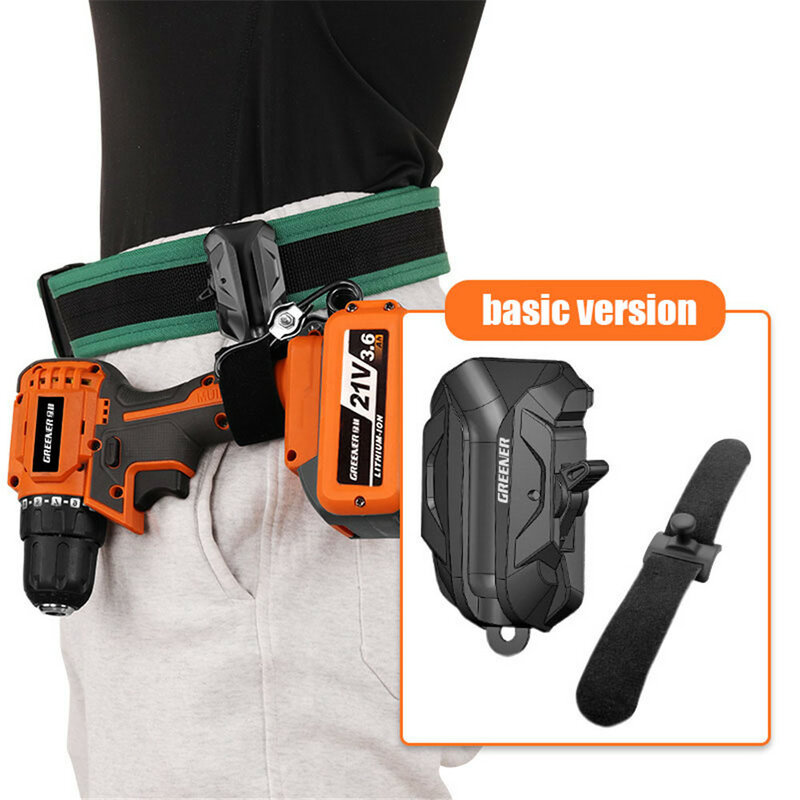2023 Heavy-Duty Tool Hoster Set Wearable Waist Pack Electric Drill Bag Metal Parts Fishing Travel Tool Storage Bags