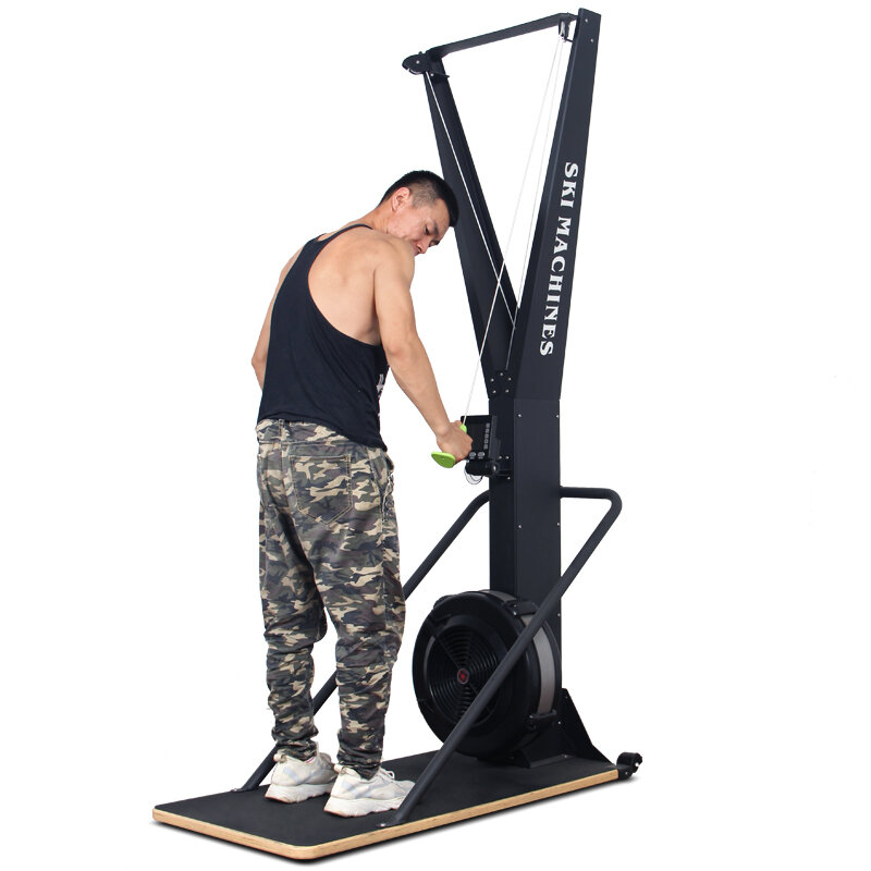 Komercyjna gorąca wyprzedaż wysokiej jakości siłownia do użytku domowego hurtowa sprzęt do ćwiczeń do ćwiczeń maszyna do wiosłowania wioślarza narciarskiego