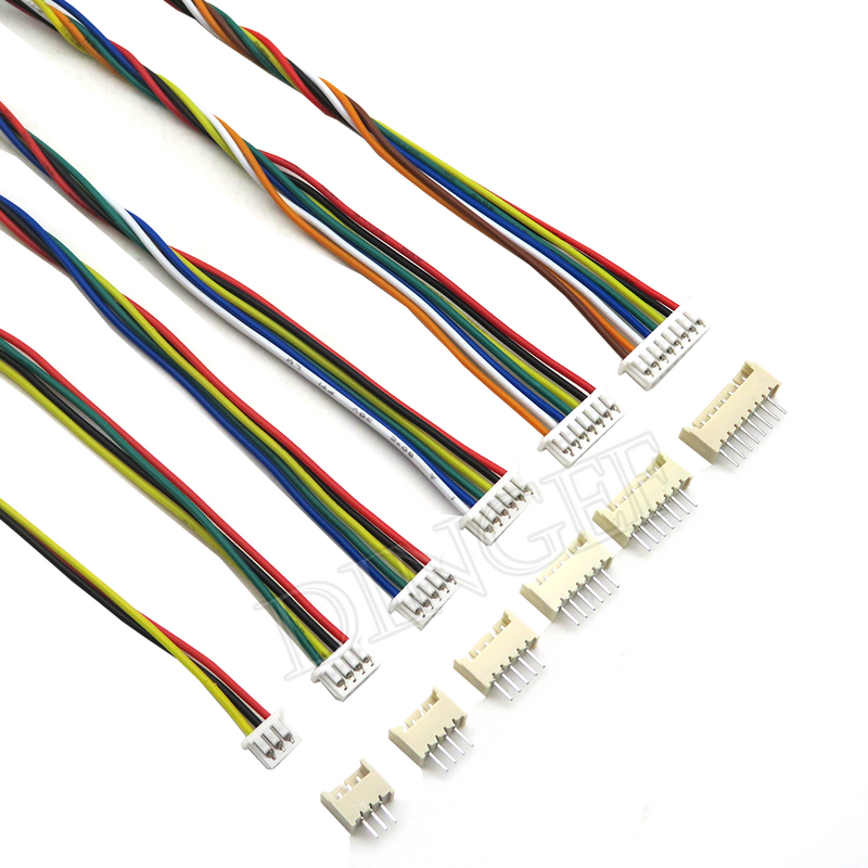 Conector de cable macho y hembra JST XH2.54 XH ZH PH 1,25mm 1,5mm 2,0mm 2,54mm 2 3 4 5 6 7 8 9 10 12 Pines, 5 Juegos