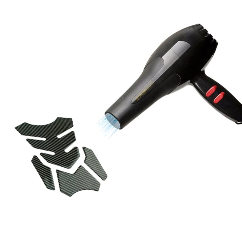 Y1UB Gastankbeschermer voor motorfiets Tankpadsticker Zacht rubberen tankpadbeschermer Sticker Antislip waterdichte sticker