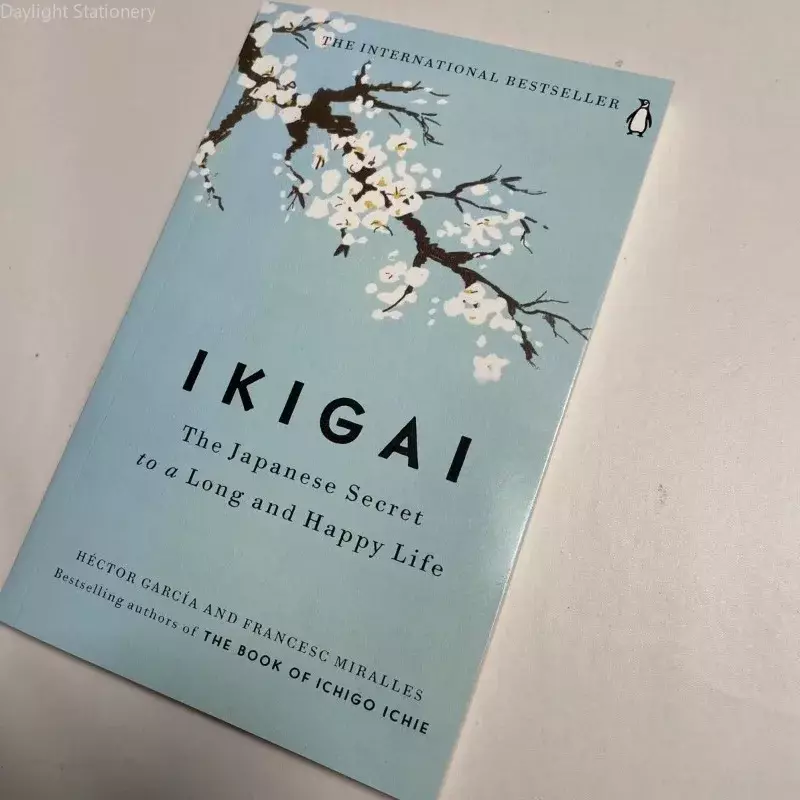 Ikigai大人のための日本の秘密の本、インスピレーションを与える本、セクターガルシア、幸せな健康、英語