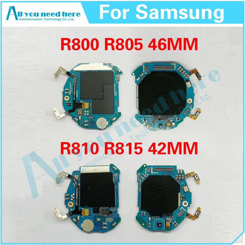 Untuk jam tangan Samsung Galaxy SM-R800 R800 R805 46MM / SM-R810 R810 R815 42MM papan utama motherboard suku cadang pengganti