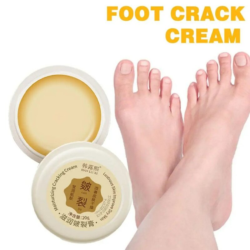20g Foot Cream Anti Drying Cracking Heel Cracked Repair Cream Skin Hand Chapping Skin Dead Feet Moisturizing Care Removal C M7z2