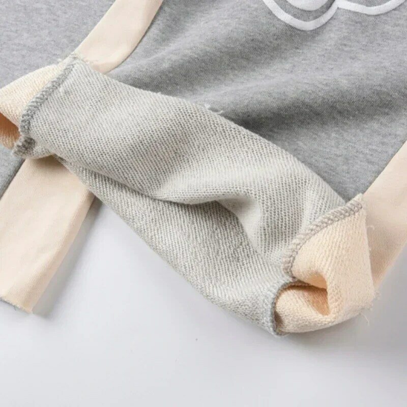 HELLSTAR-pantalones de chándal con estampado de espuma para hombre y mujer, pantalón de felpa de algodón puro de gran tamaño, Patchwork gris, alta calidad, 1:1, 24ss