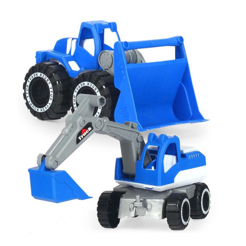 子供のための掘削機玩具,建設トラック,エンジニアリング車両,砂のおもちゃ,ビーチバンカー,3個