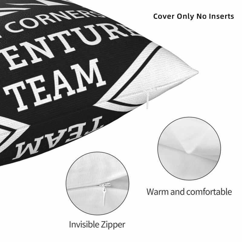 冒険の正方形の枕カバー