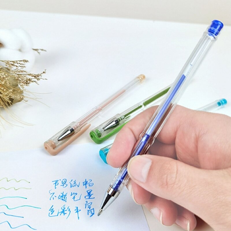 Y1UB – stylos à Gel, 100 marqueurs artistiques colorés, pour dessin, journal, Scrapbooking