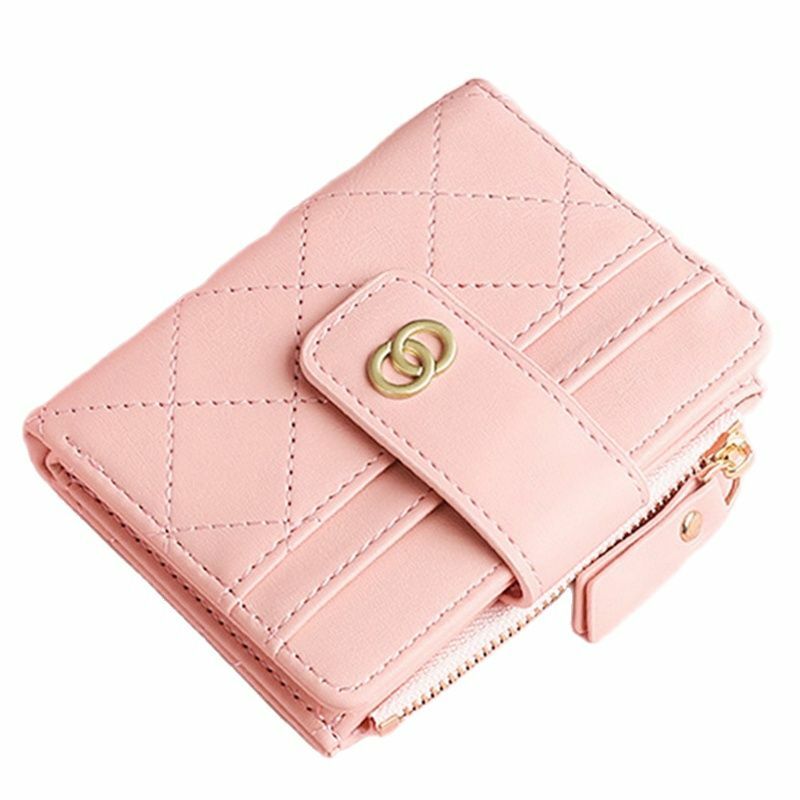 Portafogli in pelle per donna borse di design di lusso con porta carte borsa per soldi carina con cerniera portamonete Monederos Para Mujer