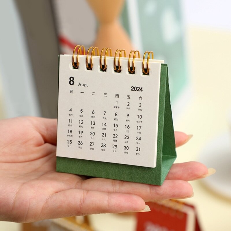 Referencias del mes del calendario escritorio oficina desde julio 2023 hasta diciembre 2024 Dropship