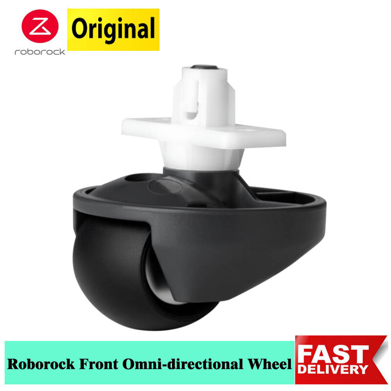 Roborock S7 Omni roda arah Roborock Q7 Max/S5 Max/S6Pure/S6MaxV/S7 MaxV Robot penyedot debu bagian kaster depan