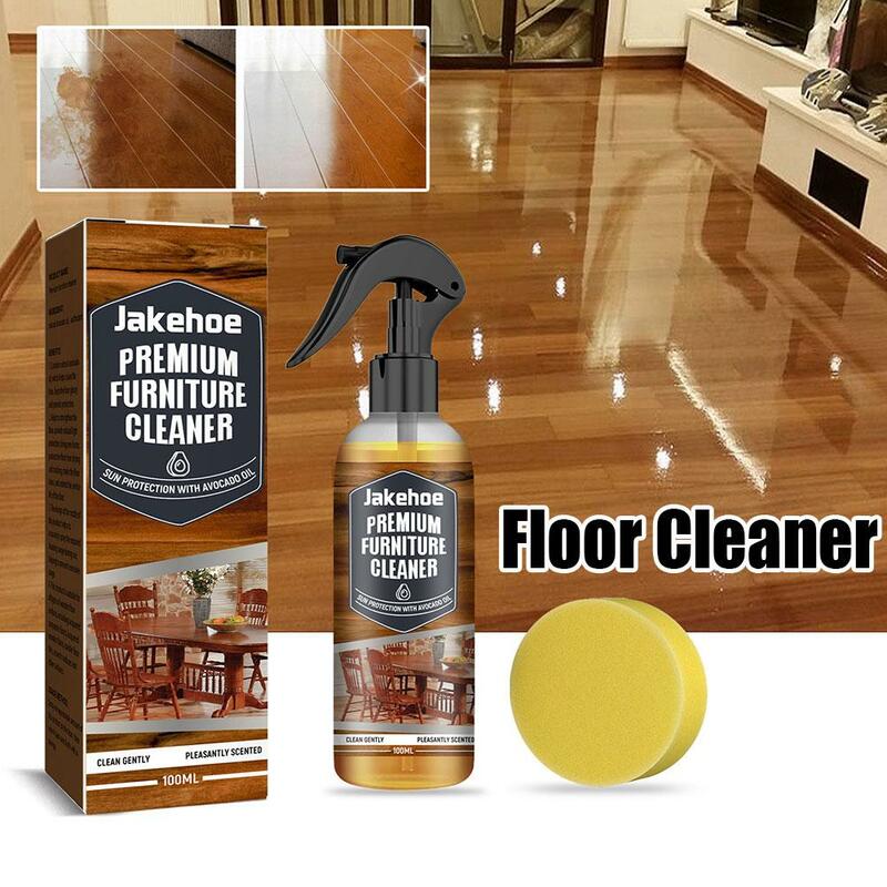 100g Floor Cleaner White Stone Cleaner Deep Strong Cleaning Polishing Brightening Oil Cleaner Kitchen Remover Floor Stains M6K0