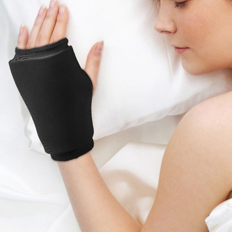 Hot and Cold Compress Hand Finger Ice Pack Wearable Wrist Ice Pack Wrap Reutilizável Mão Ice Pack para Túnel do Carpo R66E