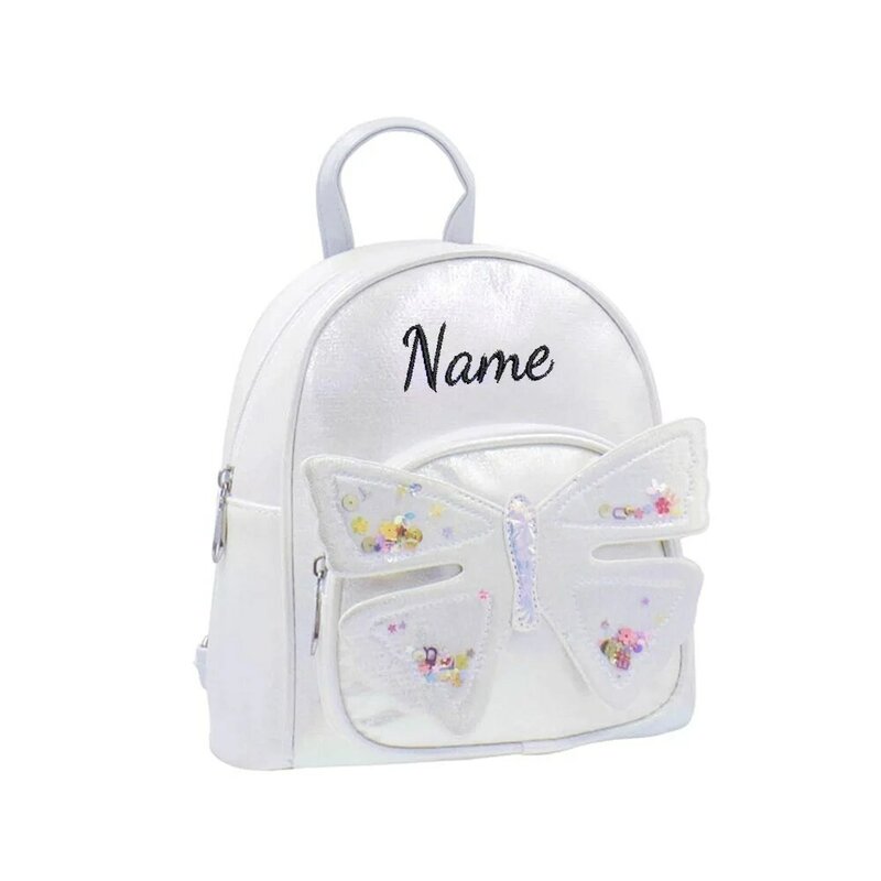 Nuovo zaino per bambini ricamato borsa per ragazze di moda borsa per il tempo libero per bambini borsa a tracolla per bambini personalizzata con